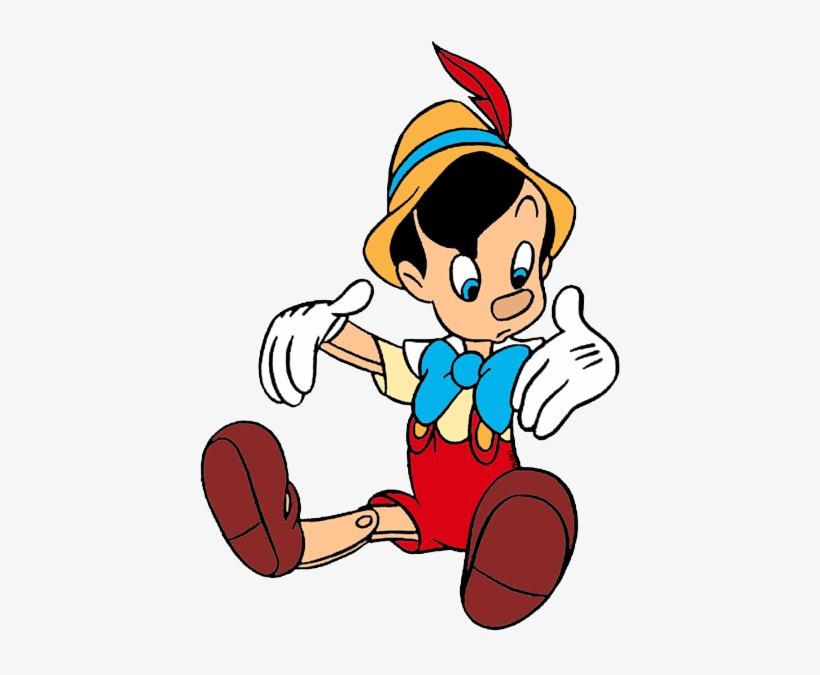 Pinocchio Transparent Background Png - Pinocchio Et Jiminy Cricket, transparent png #1324340