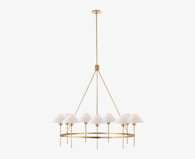 Jill Chandelier - Visual Comfort Sp5014hab-np J. Randall Powers Hackney, transparent png #1324388