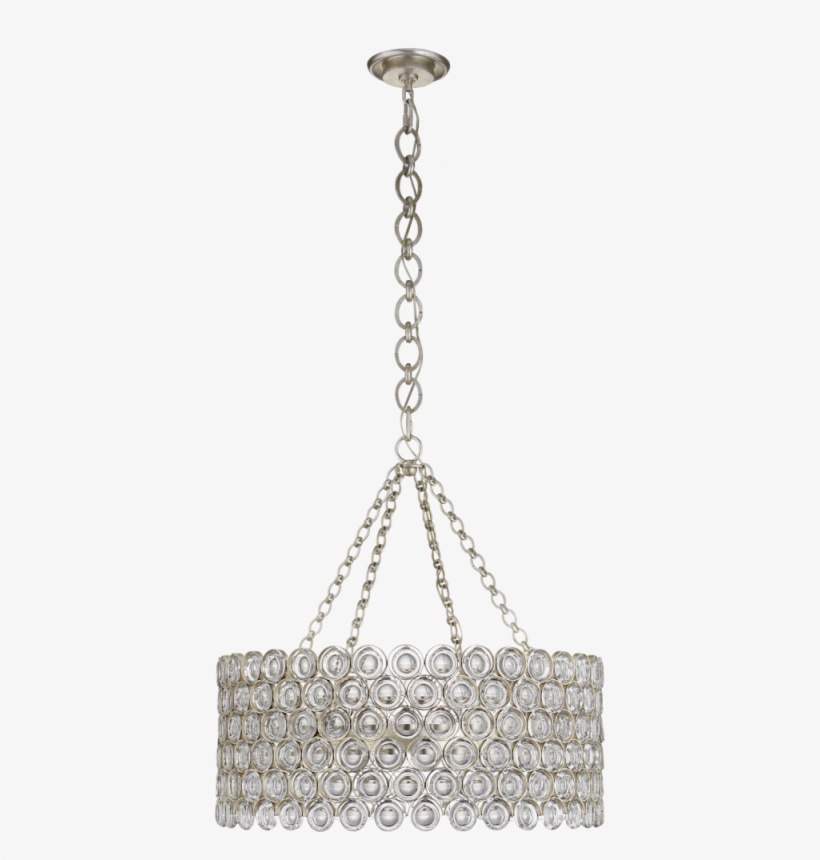 Lesina Chandelier In Burnished Silver Leaf With - Aerin Lesina Chandelier, transparent png #1324410