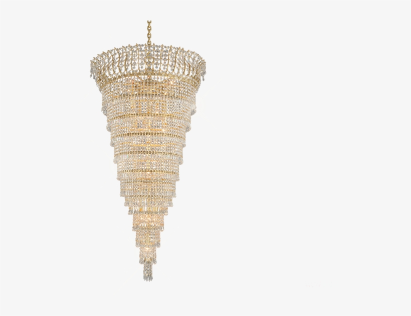 Ch 695 80 15 Gold Patina Oct - Chandelier, transparent png #1324496