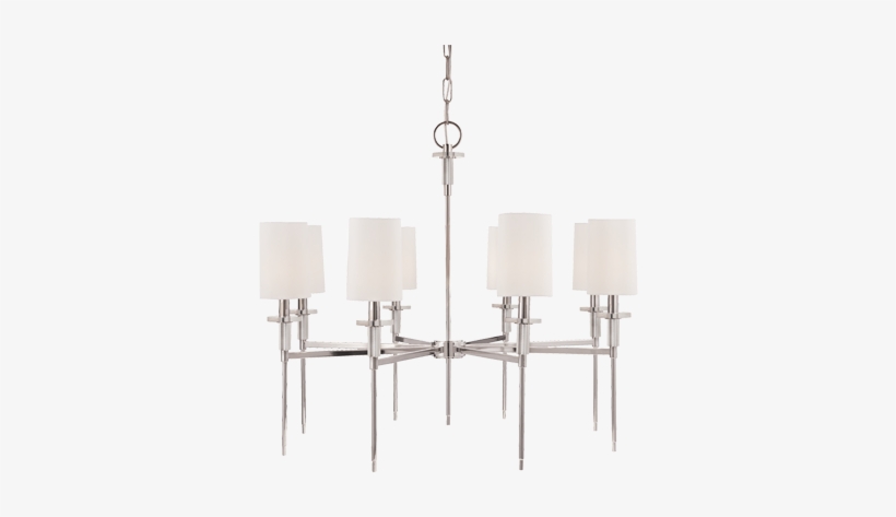 Amherst Chandelier - Hudson Valley Lighting 8518 Eight Light Up Lighting, transparent png #1324574