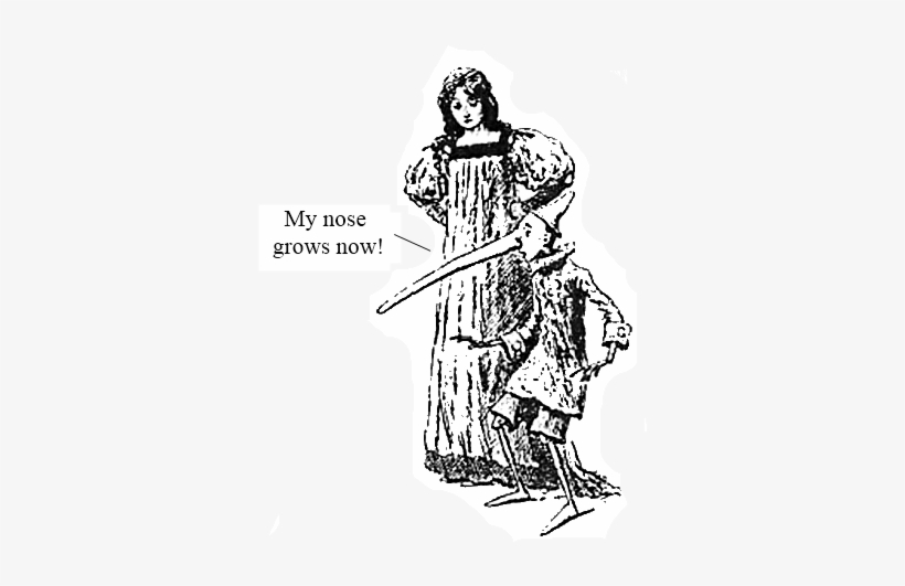 Pinocchio Paradox - Would Happen If Pinocchio Said My Nose, transparent png #1324658