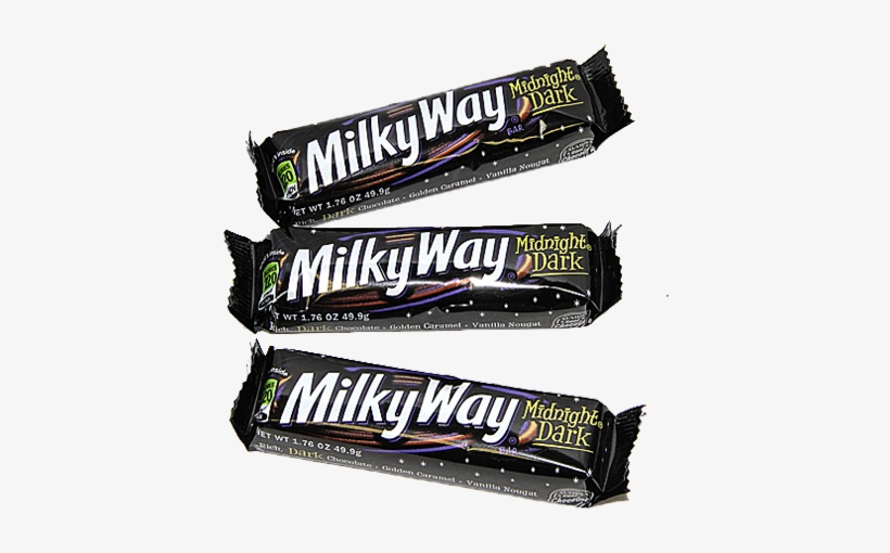 Milky Way Midnight Dark Candy Bar - Milky Way Midnight Dark Chocolate Candy Bar - 24 Count,, transparent png #1324985