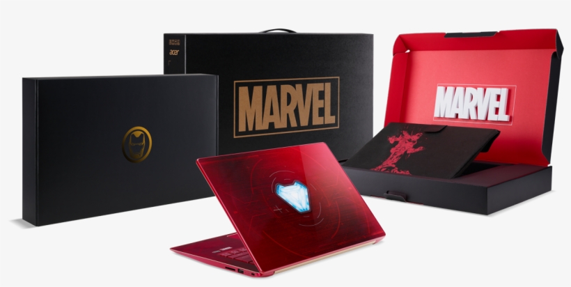 Acer Infinity War Notebook Swift 3 Iron Man Edition - Acer Swift 3 Ironman, transparent png #1325304