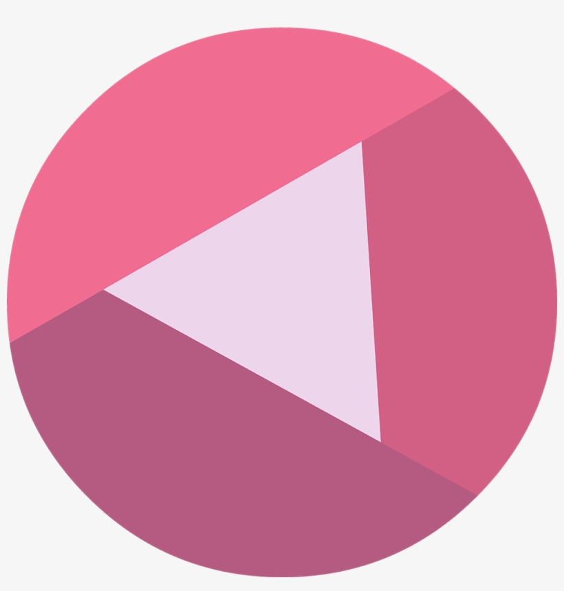 Rose Symbol Small - Circle, transparent png #1325308