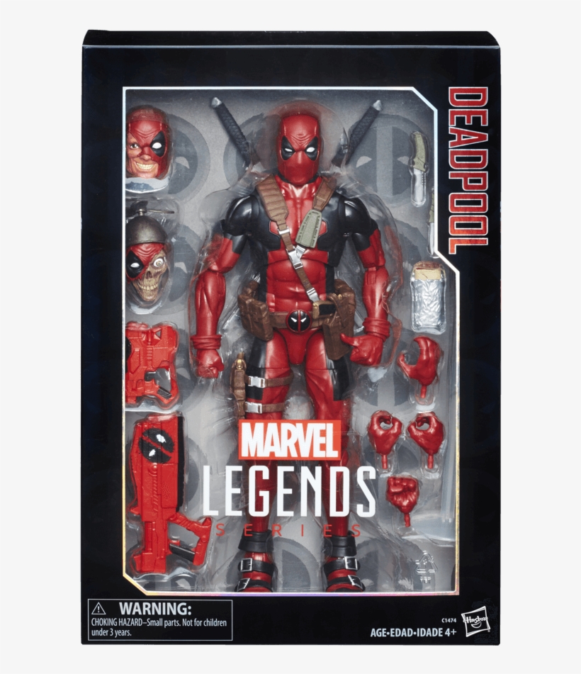 Additionally, Marvel Gave Fans Some News Looks At The - Marvel Legends 12 Inch Deadpool, transparent png #1325418