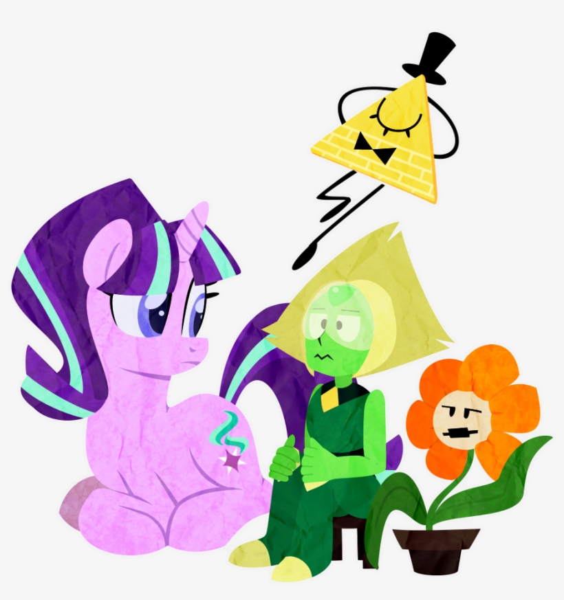 Anon Life, Bill Cipher, Crossover, Flowey, Gravity - Peridot Vs Bill Cipher, transparent png #1325464