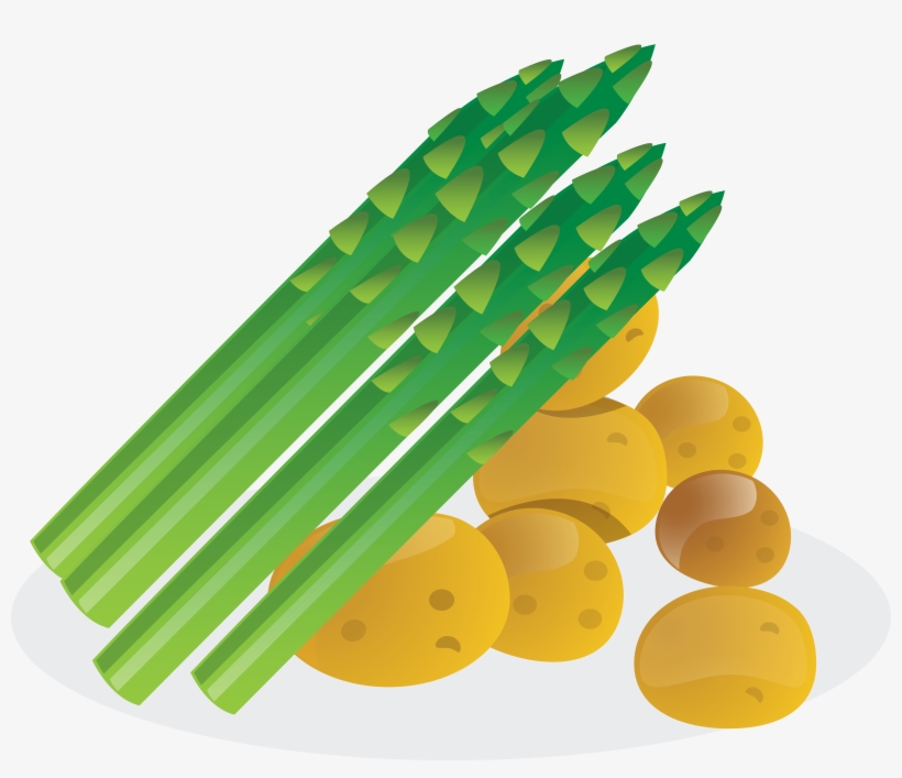 Clip Freeuse Download Collection Of Free Dekaliter - Asparagus Clipart, transparent png #1325791