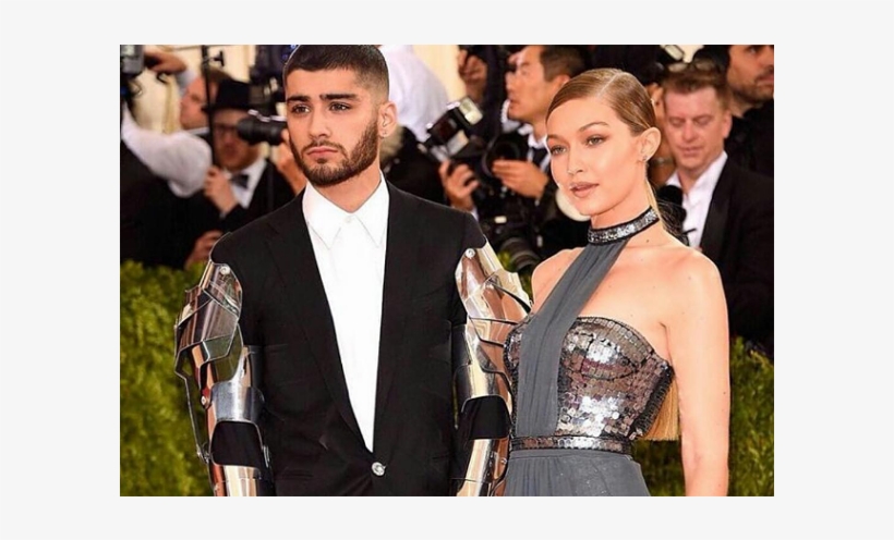 Zayn Malik Y Gigi Hadid - Zayn Malik Gigi Hadid Met Gala, transparent png #1325881