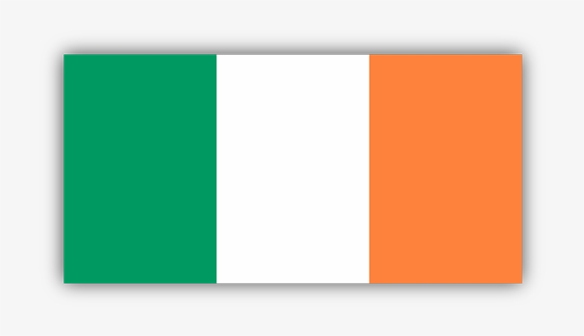 Ireland Flag Sticker - Ireland Flag Cut Out, transparent png #1325986