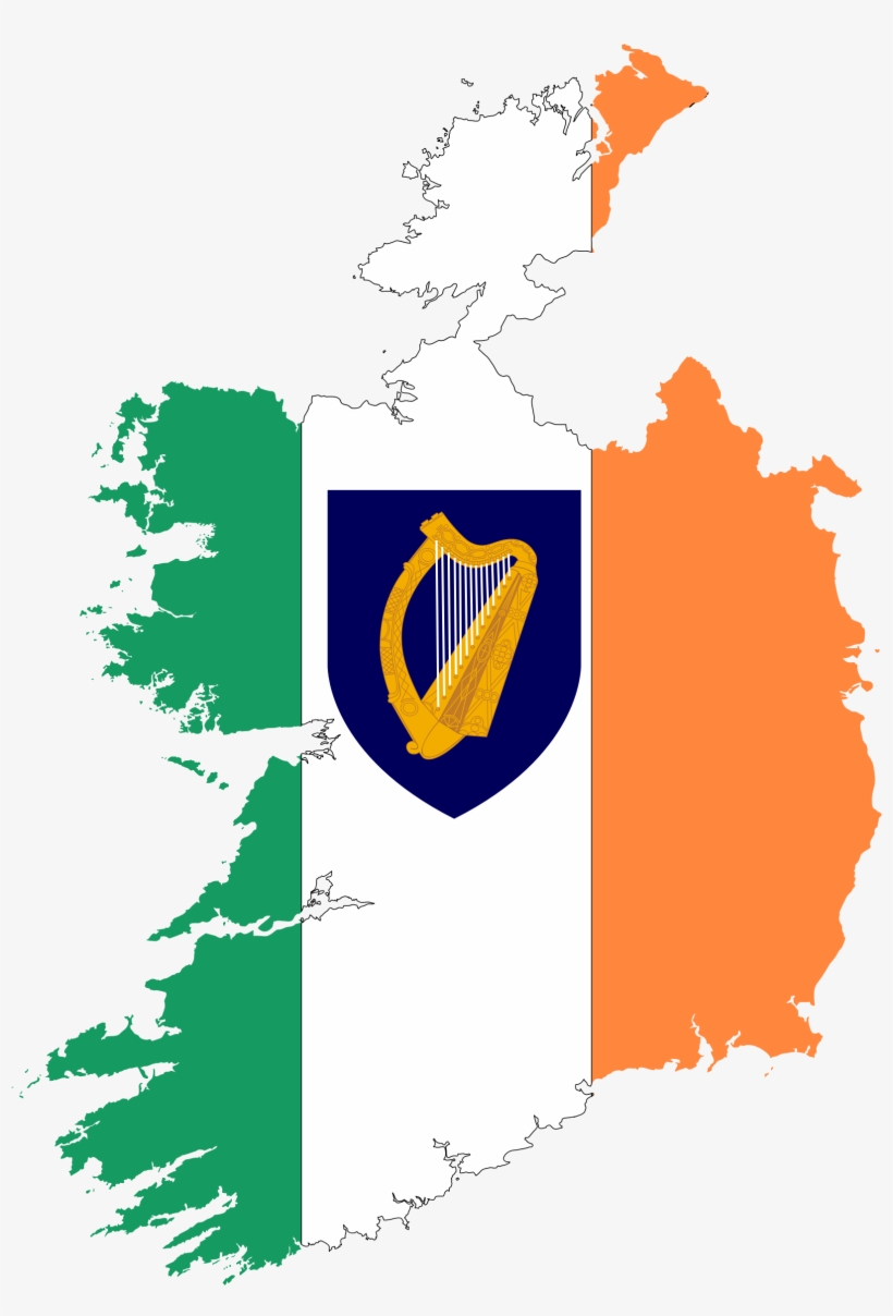 This Free Icons Png Design Of Republic Of Ireland Map, transparent png #1326263