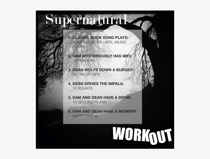 Classic Rock Music Is A Must For Supernatural And Usually - Supernatural Season 8 Workout, transparent png #1326266