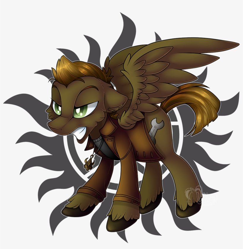 Mychelle, Clothes, Dean Winchester, Male, Pegasus, - Supernatural Tattoo -  Free Transparent PNG Download - PNGkey