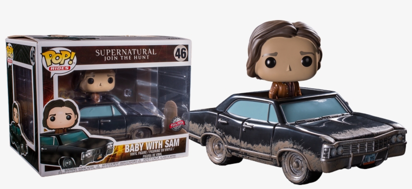 dean with baby funko