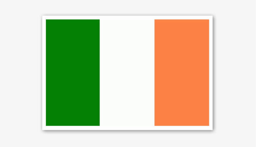 Flag Of Ireland Sticker - Irlands Flagga, transparent png #1326573
