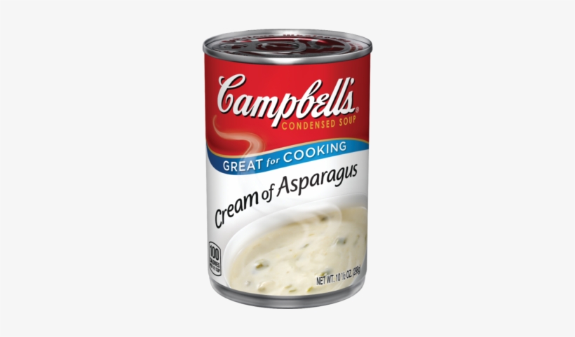 Cream Of Asparagus Soup - Campbell's Cream Of Bacon, transparent png #1326747