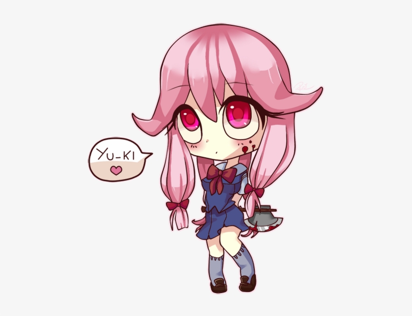 Photo - Chibi Anime Girl With Pink Hair, transparent png #1326820