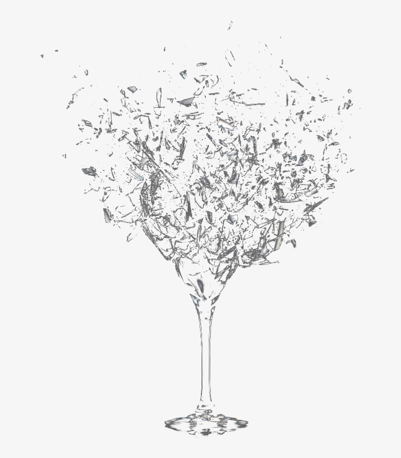 Totally Transparent Glass Shattering Png - Glass, transparent png #1326948