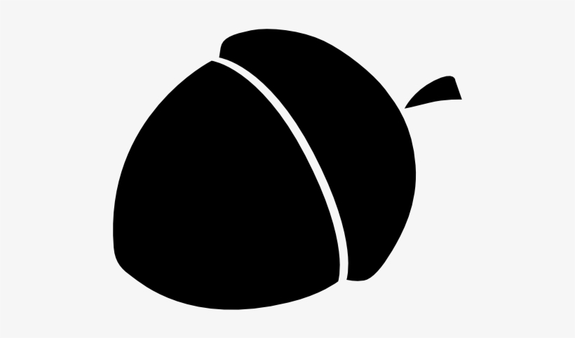 Acorn Png Icon - Acorn Silhouette Png, transparent png #1327975