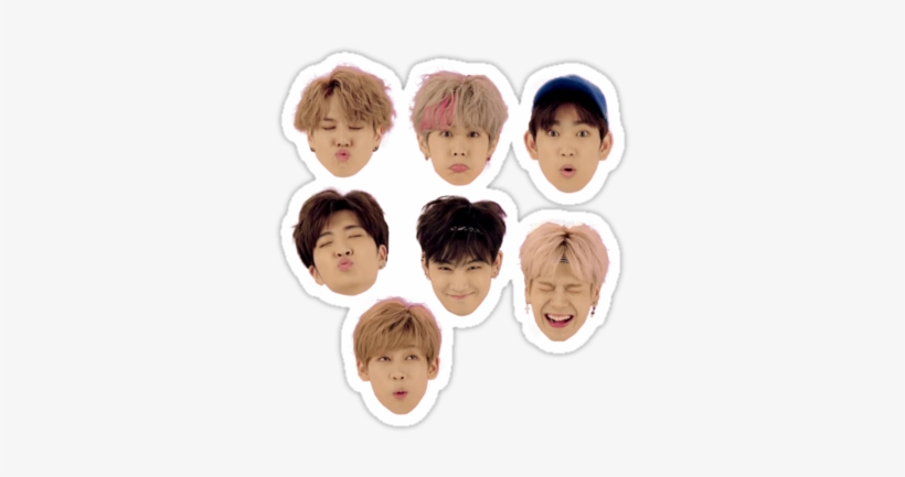 "got7 Just Right Faces" Stickers - Got7 Just Right Png, transparent png #1328524