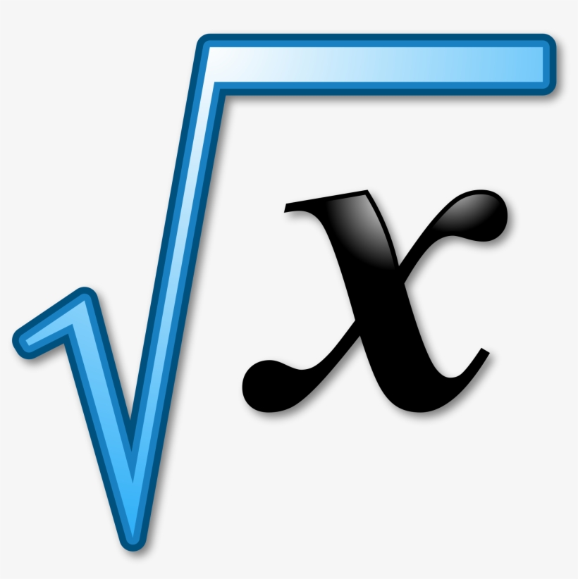 Nuvola Apps Edu Mathematics Blue-p - Finally Found The Square Root, transparent png #1328917