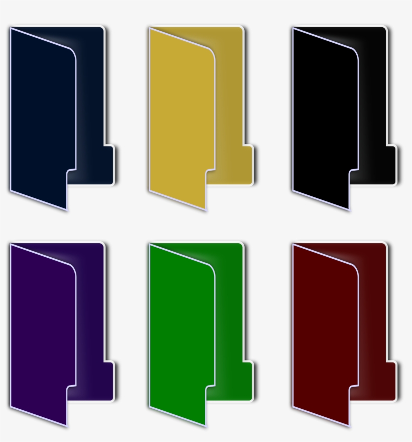 Big Image - Folder Color Icon Set Png, transparent png #1329200