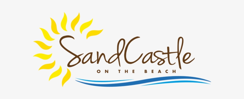 Sand Castle On The Beach - Beach Logo Png, transparent png #1329202
