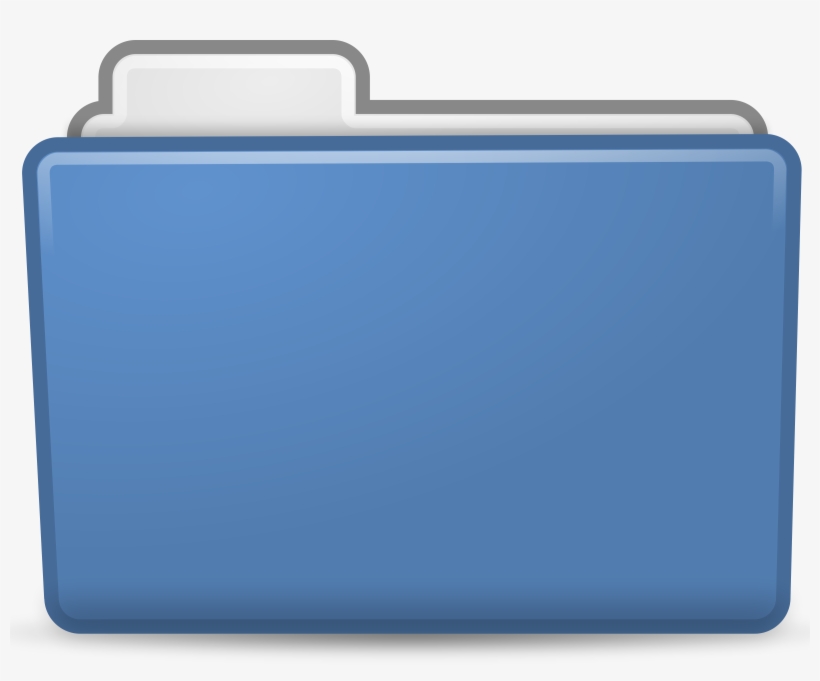 This Free Icons Png Design Of Blue Folder Icon, transparent png #1329250