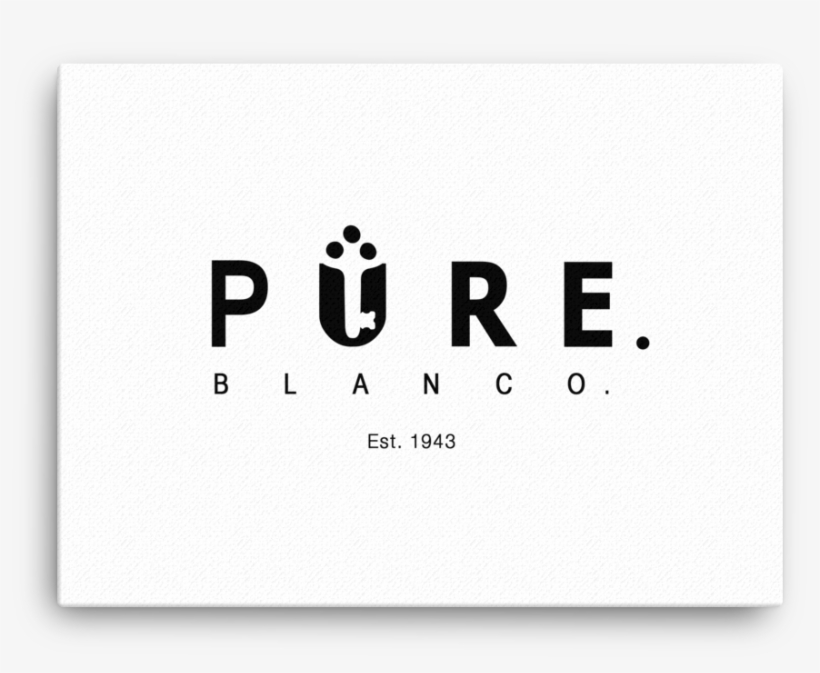 Canvas - Pure Blanco - - Label, transparent png #1329392