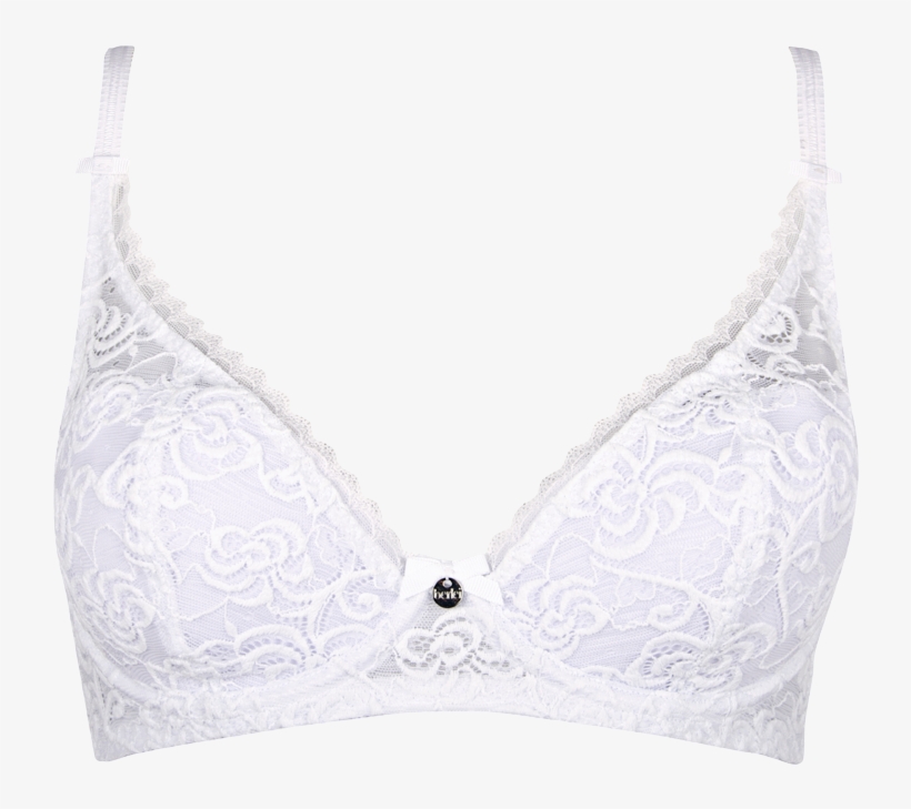 Heaven Lace Padded Bra - White Lace Bra Png, transparent png #1329740