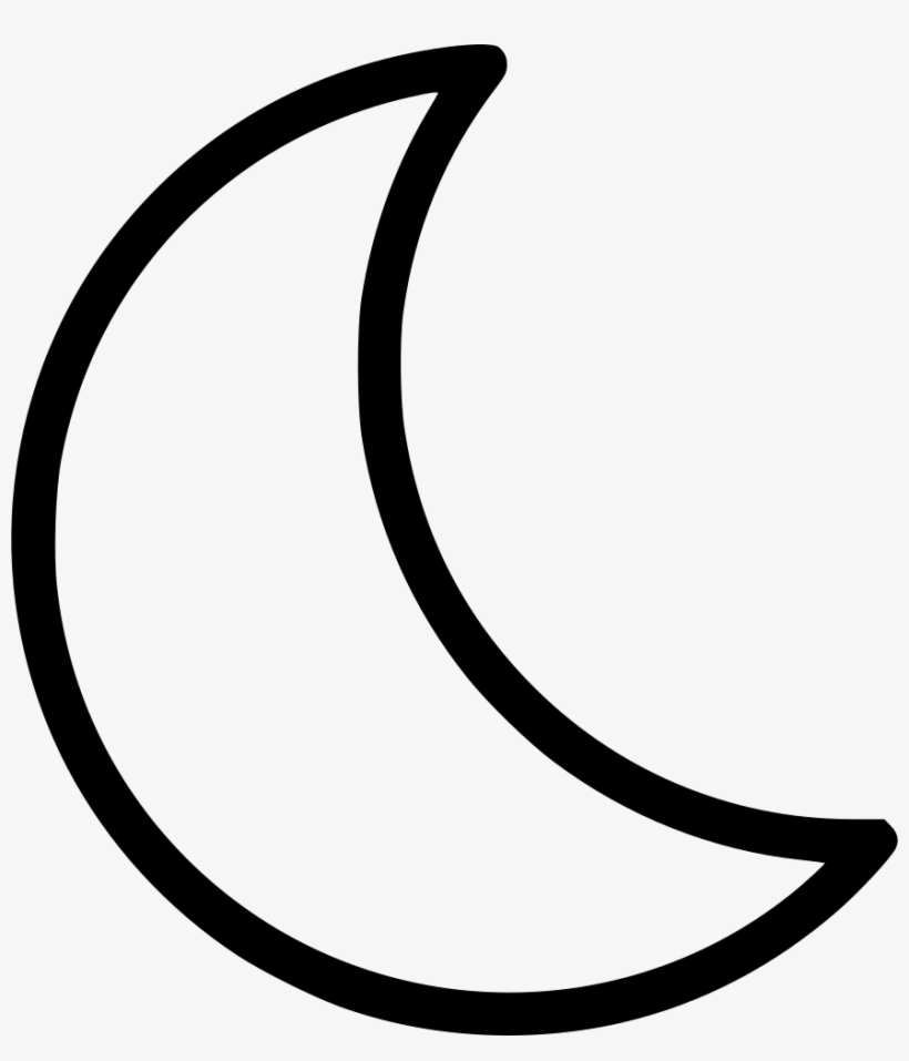 Halloween Half Moon - Moon Icon Svg, transparent png #1329742