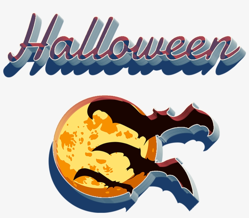 Anjuan Polyester Bath Towel Halloween Moon Bat Super, transparent png #1329799