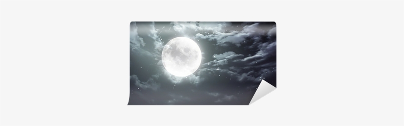 Cielo Oscuro Con Luna, transparent png #1329995