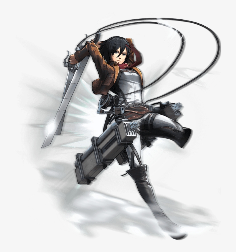 Attack On Titan Png Clipart - Mikasa Ackerman Official Art, transparent png #1330055