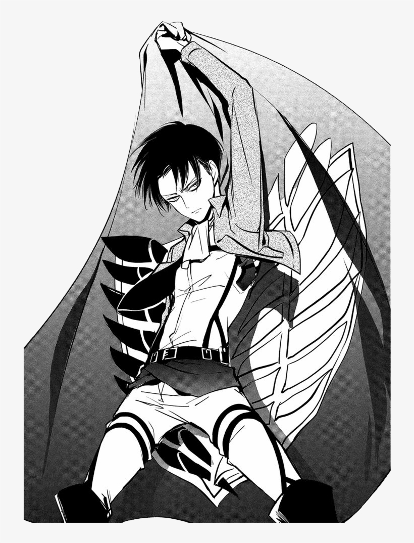 Levi Manga Attack On Titan, transparent png #1330135
