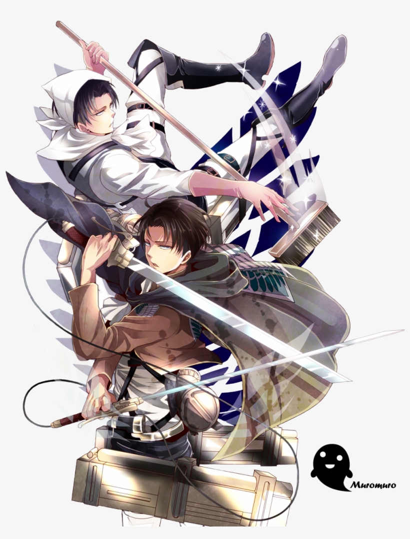 32 Images About Shingeki No Kyojin 🔪 On We Heart It - Shingeki No Kyojin Levi Render, transparent png #1330192