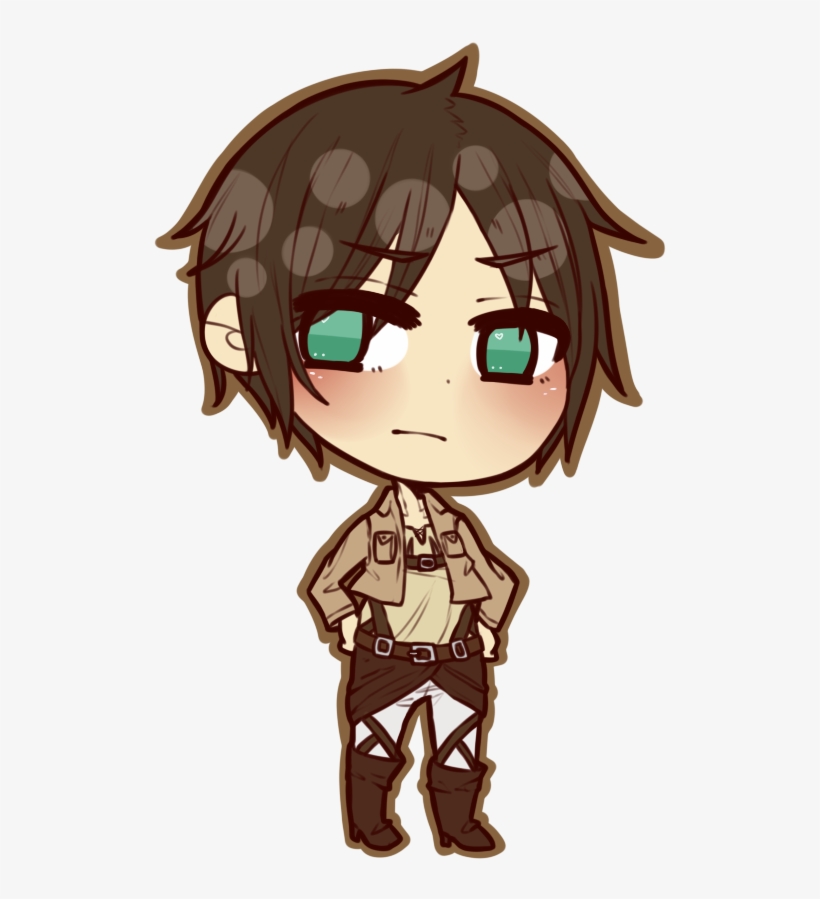 Rage Drawing Attack On Titan Eren Form - Eren Attack On Titan Chibi, transparent png #1330301