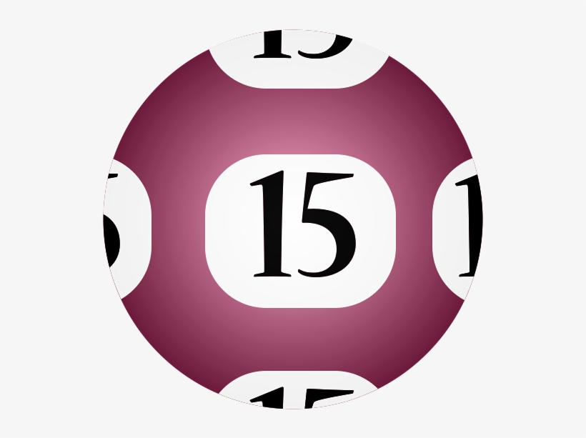Lotto Ball 15, transparent png #1330607
