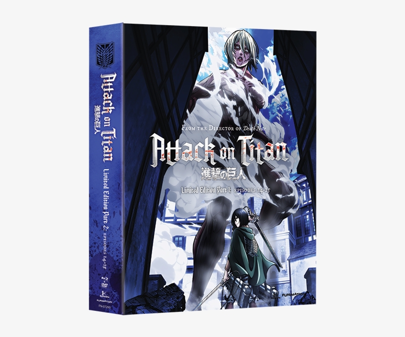 Attack On Titan Part - Attack On Titan Season 2 Blu Ray Release Date, transparent png #1330741