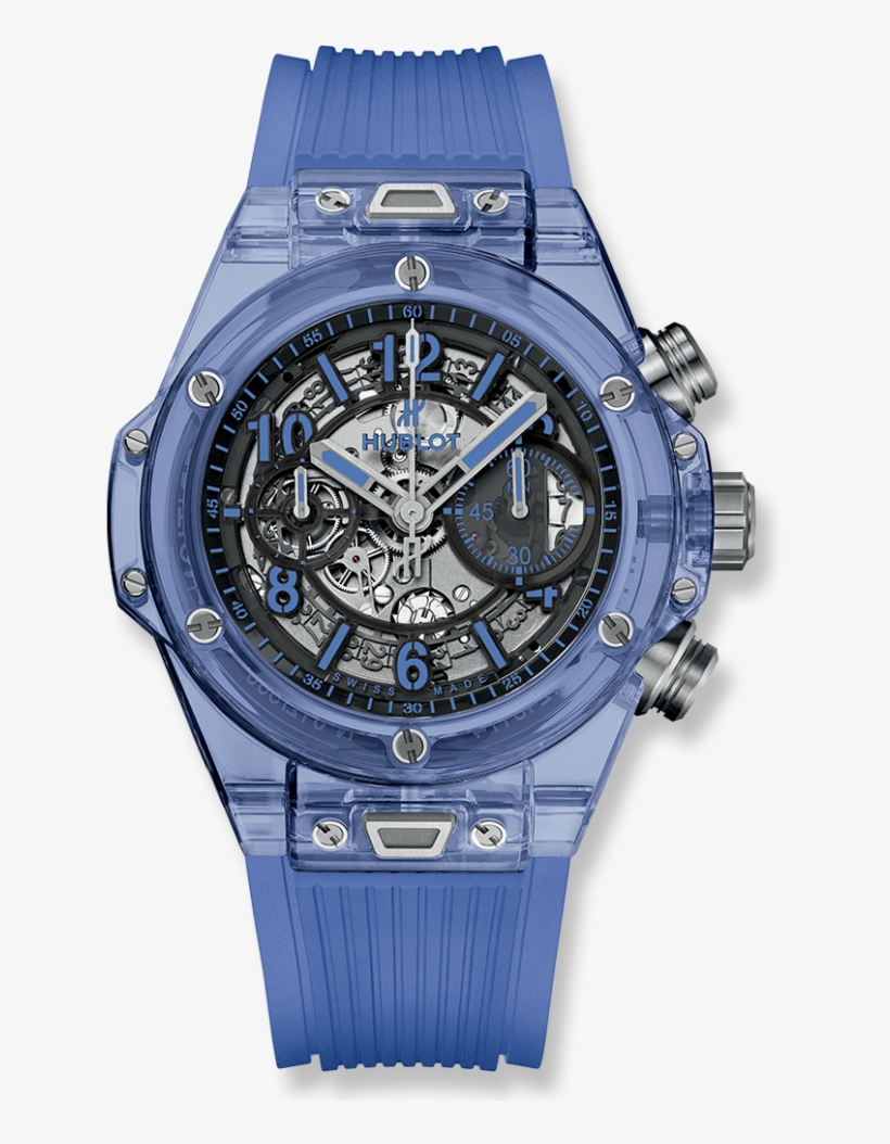 Big Bang Unico Blue Sapphire - Hublot Unico Blue Sapphire, transparent png #1330820