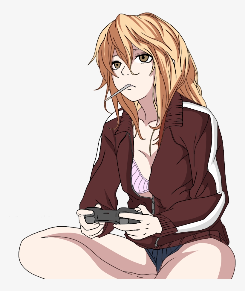 285kib, 887x900, Gamur Grill - Sexy Gamer Girls Anime, transparent png #1331111