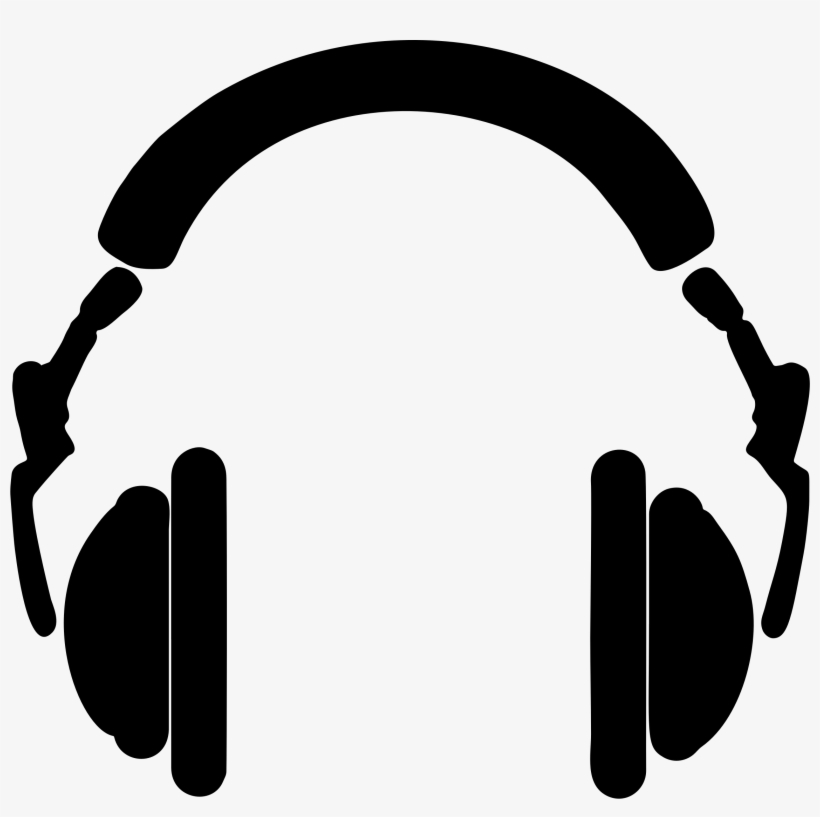 This Free Icons Png Design Of Headphones Silhouette, transparent png #1331145