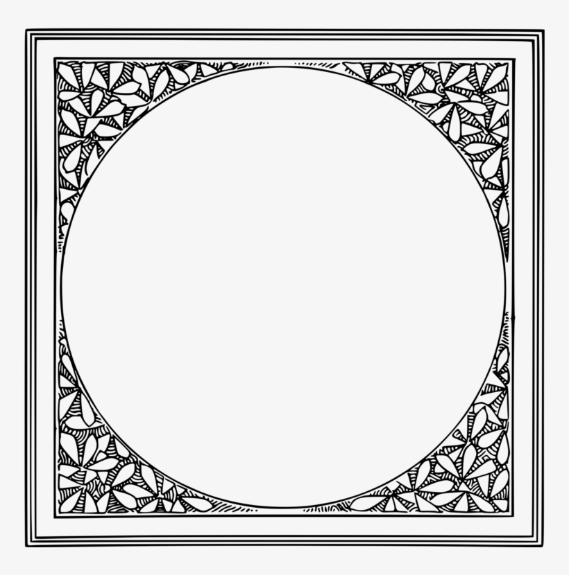 Computer Icons Picture Frames Drawing Music Of The - Patterned Frame, transparent png #1331173
