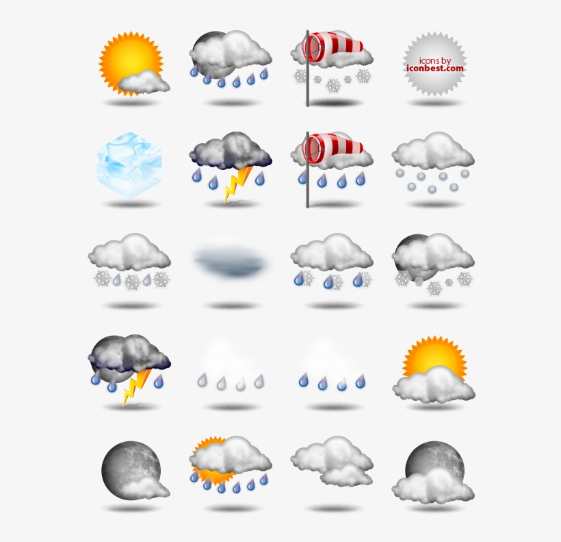 Search - 40 Weather Icon, transparent png #1331178