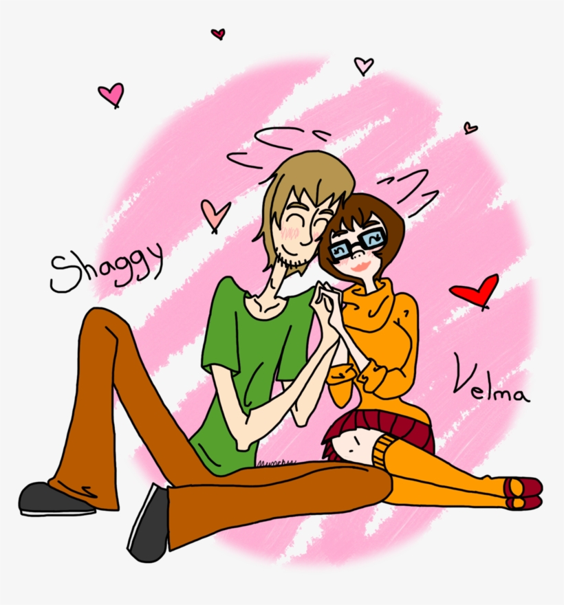 Velma And Shaggy - Scooby Doo Shaggy X Velma, transparent png #1331957