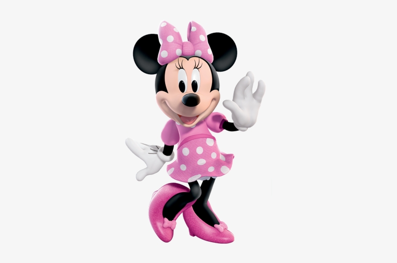 Minnie - Minnie Rosa Png, transparent png #1332201