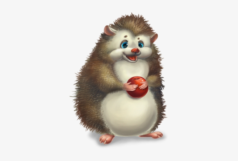 Tatiktat88 Альбом «животные / Животные Png / Грызуны - Еж Рисунок Пнг, transparent png #1332458