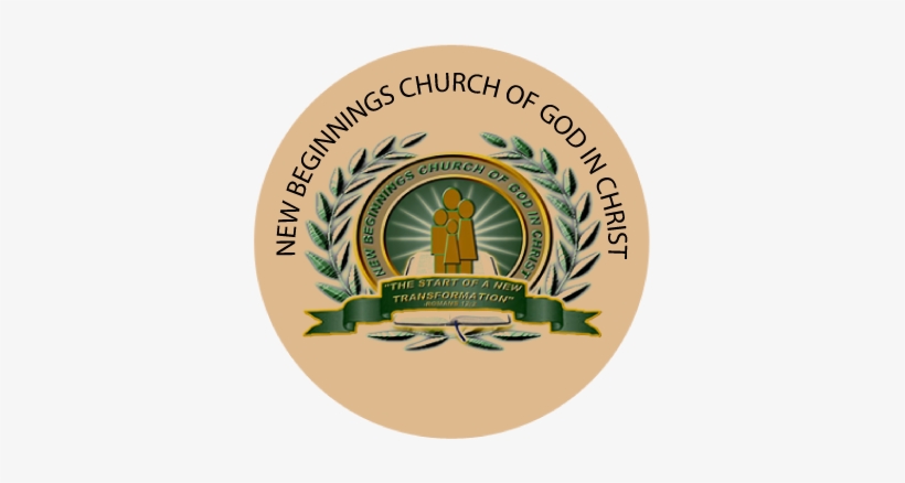 New Beginnings Church Of God In Christ - Label, transparent png #1332550