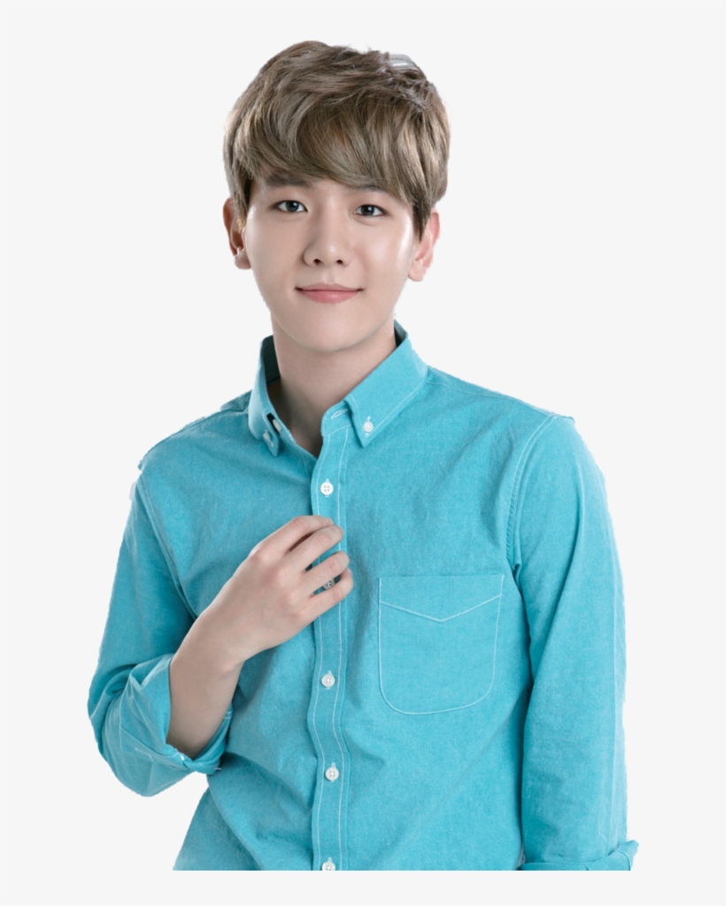 To It's Rightful Owner, Please See Logo On Pic - Baekhyun In Turquoise, transparent png #1332820