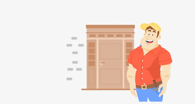 Door Installation Contractors - Home Door, transparent png #1333135